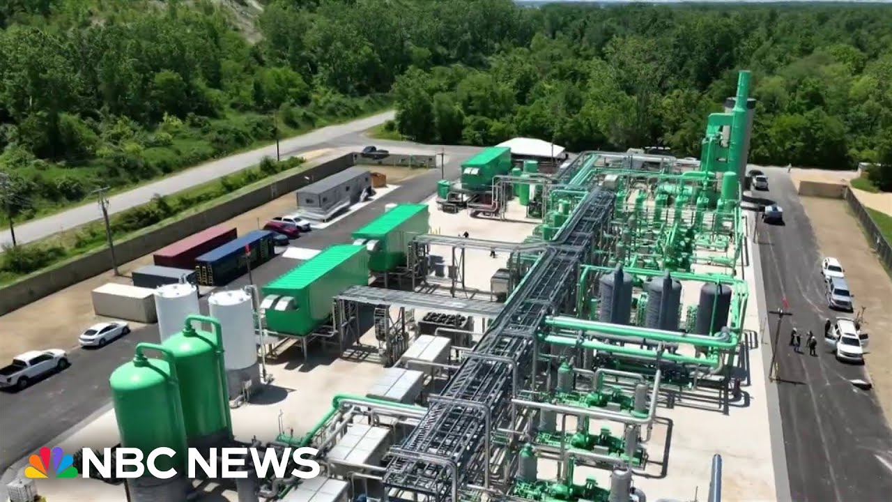Oil and gas companies investing in landfills that turn trash into clean fuel