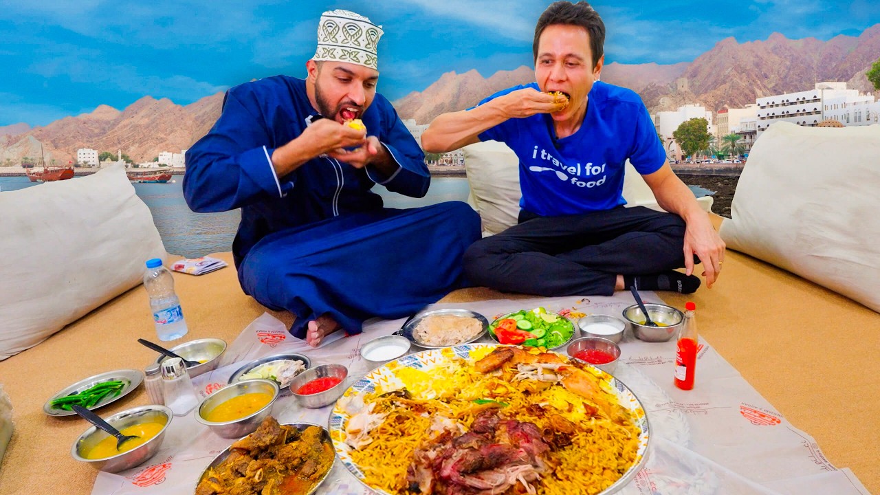Omani Street Food!! 14 HOURS FOOD Tour in Muscat, Oman!! 🇴🇲