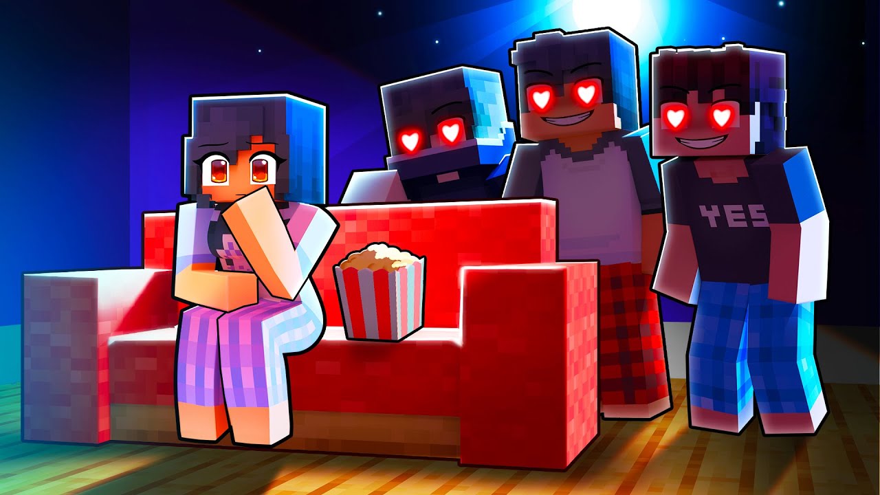 ONE GIRL at an ALL YANDERE Movie Night!