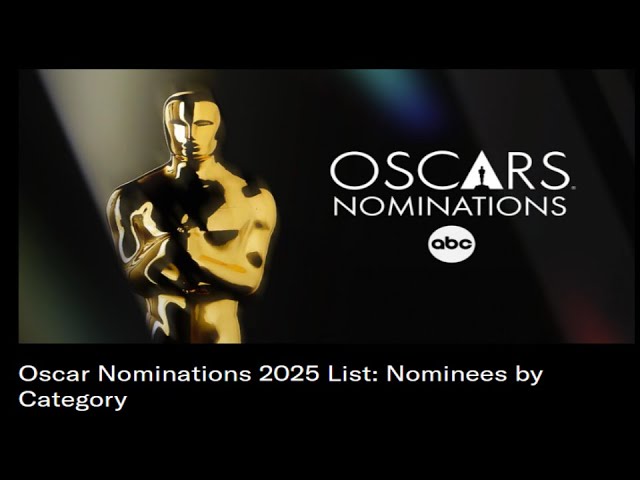 Oscar Nominations Are Weird