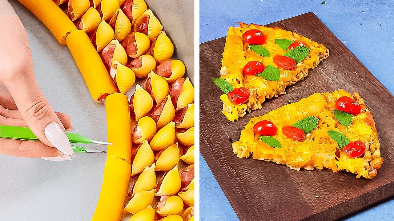 🍕 PASTA + PIZZA = A FLAVOR EXPLOSION! 💥 UNUSUAL RECIPES FOR YOU