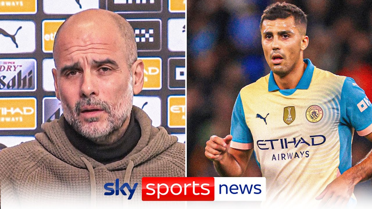Pep Guardiola: “Target for Rodri is to return before the end of the season”