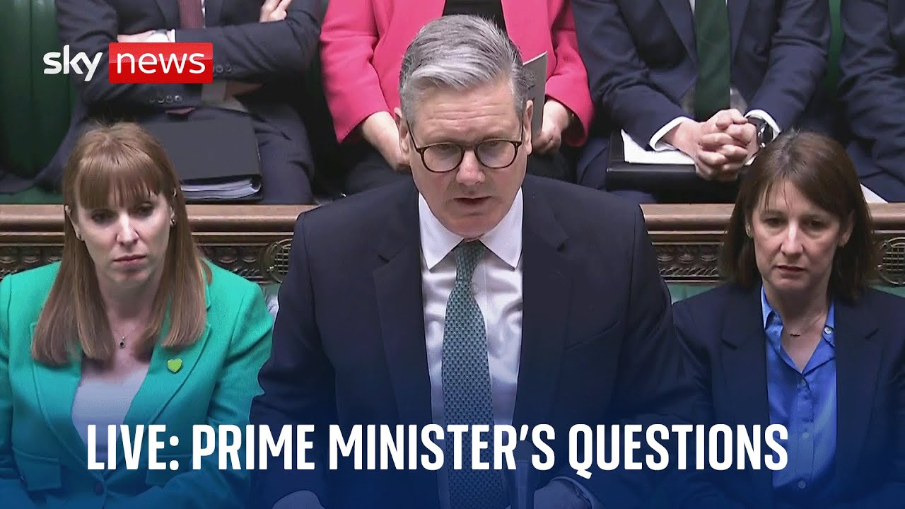 PMQs live: Keir Starmer faces questions from Kemi Badenoch and MPs in the Commons