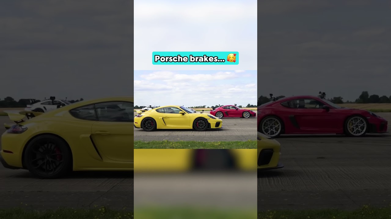 Porsche brakes really are the best!