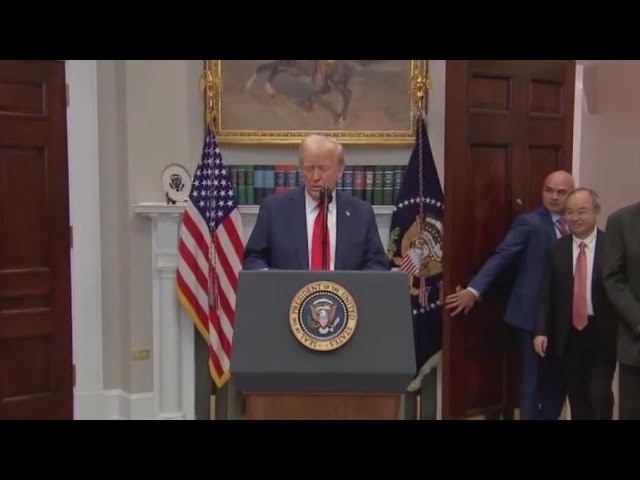 President Trump pledges $500B AI investment | FOX 5 News