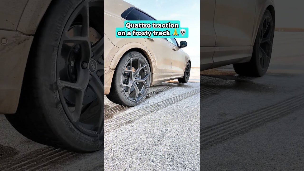 Quattro traction is something else!