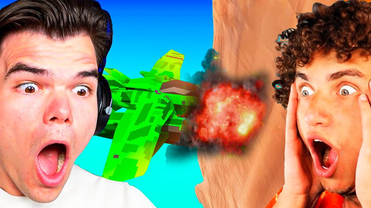 Sabotaging Kwebbelkop In A TRAILMAKERS Air Battle!