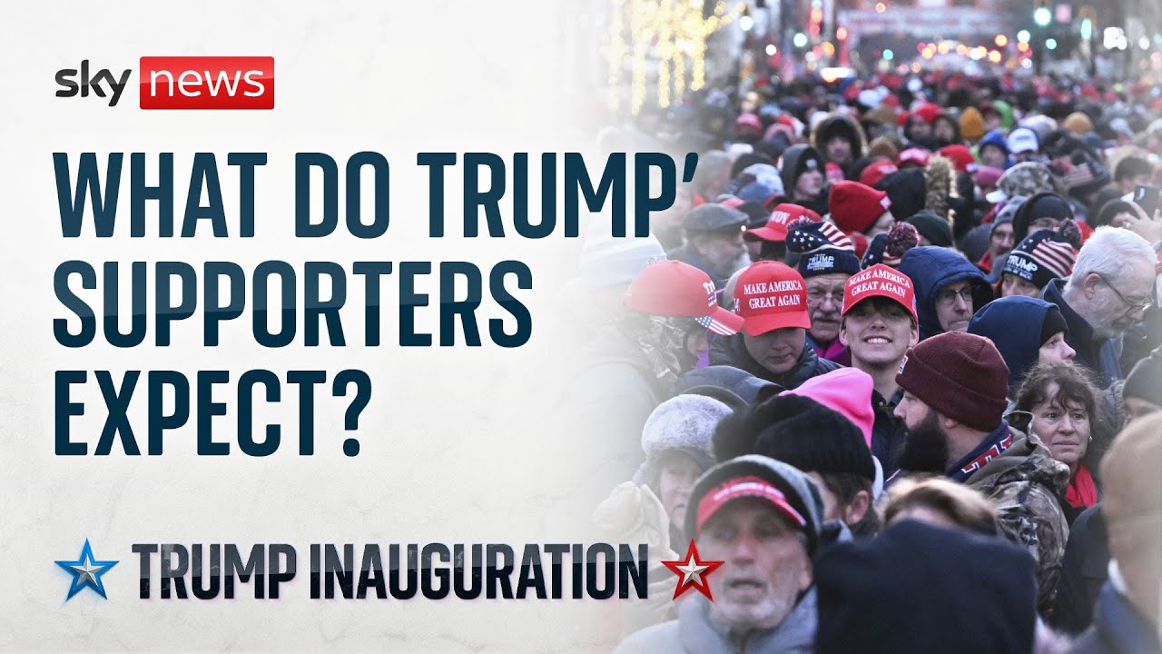 Sky News speaks with MAGA supporters ahead of Trump inauguration