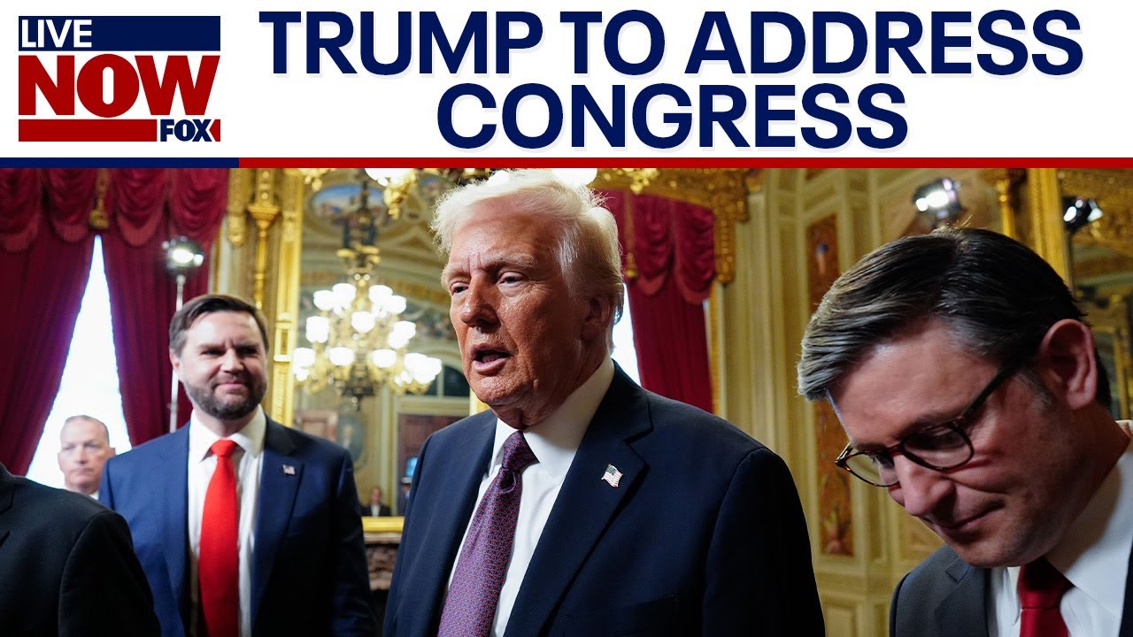Speaker Johnson invites Trump to address Congress | LiveNOW from FOX
