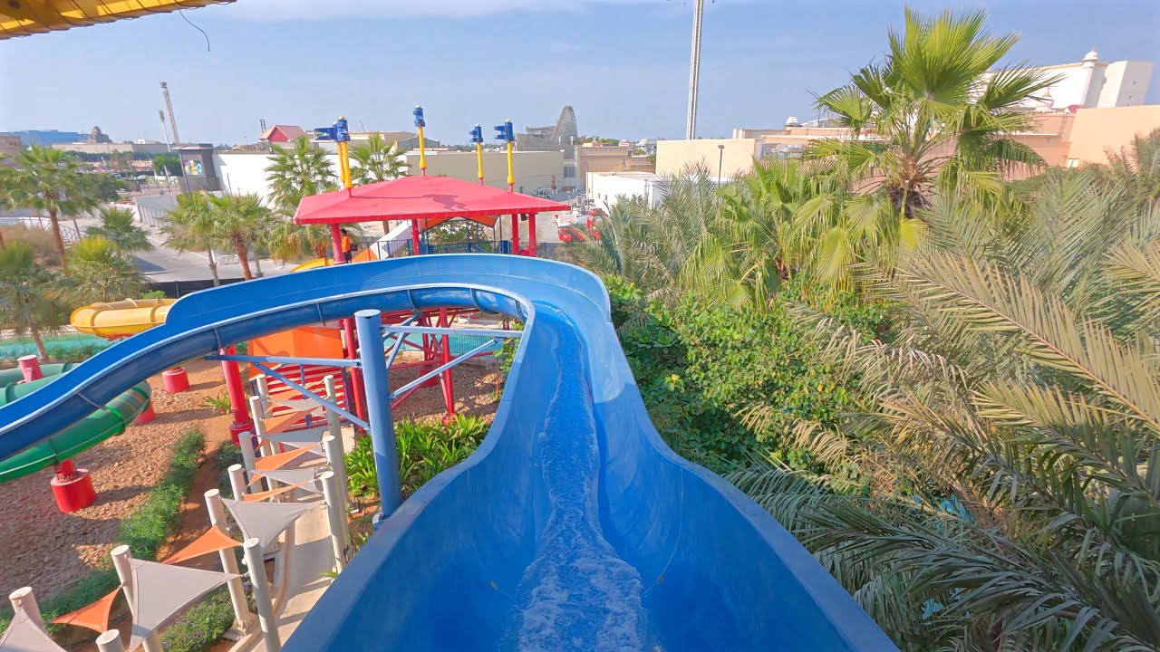Splash Out Water Slide at Legoland Dubai 🇦🇪