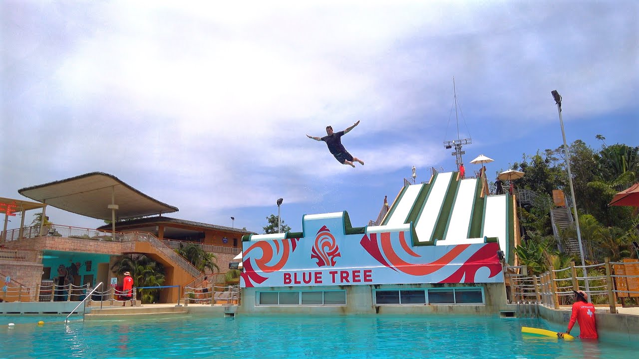 😱 Superfly Water Slide at Blue Tree Phuket 🇹🇭