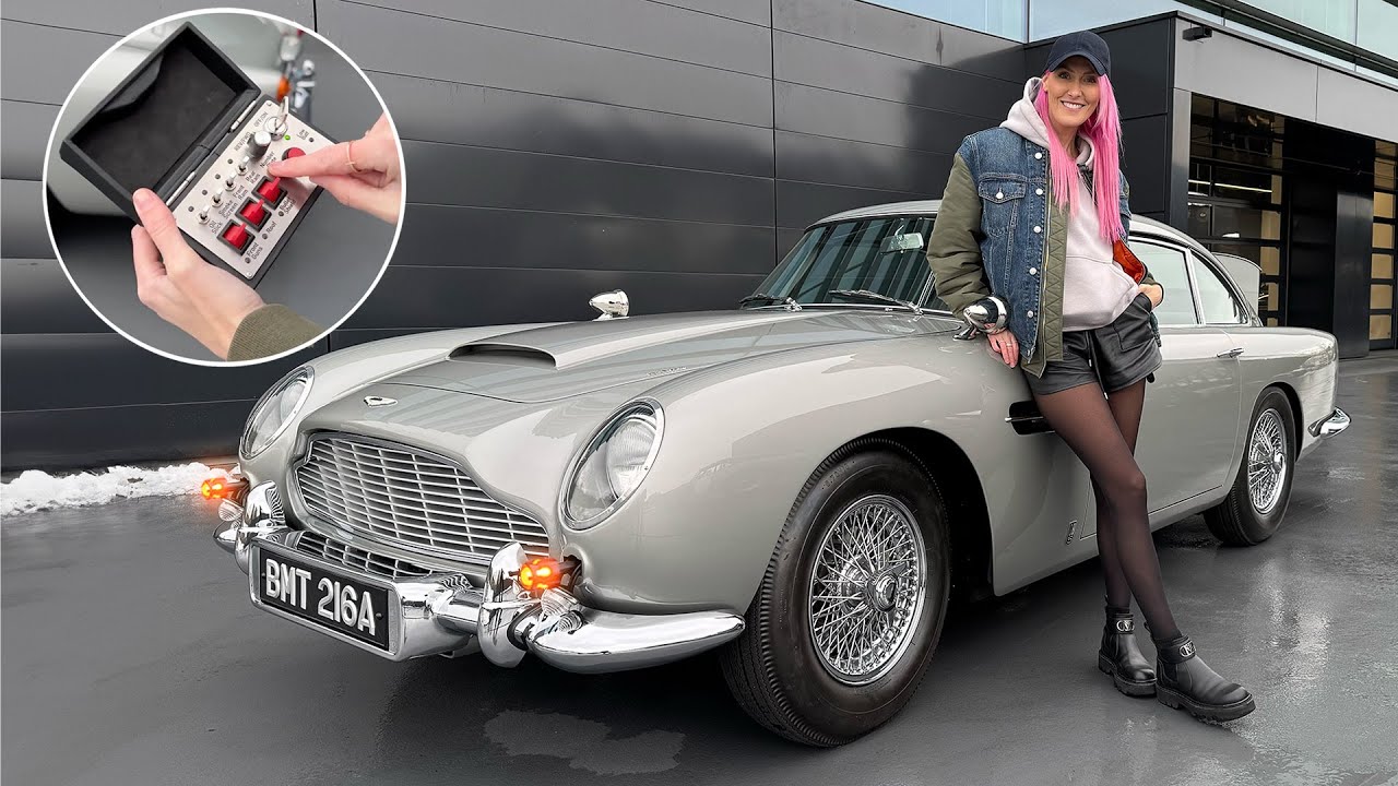 Testing Gadgets On A REAL James Bond Car | Aston Martin DB5 Continuation