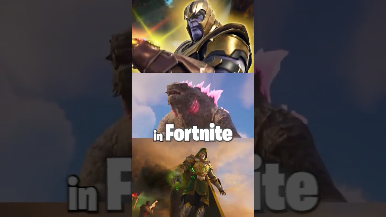 Thanos vs Doom vs Godzilla – Who WINS? 👀