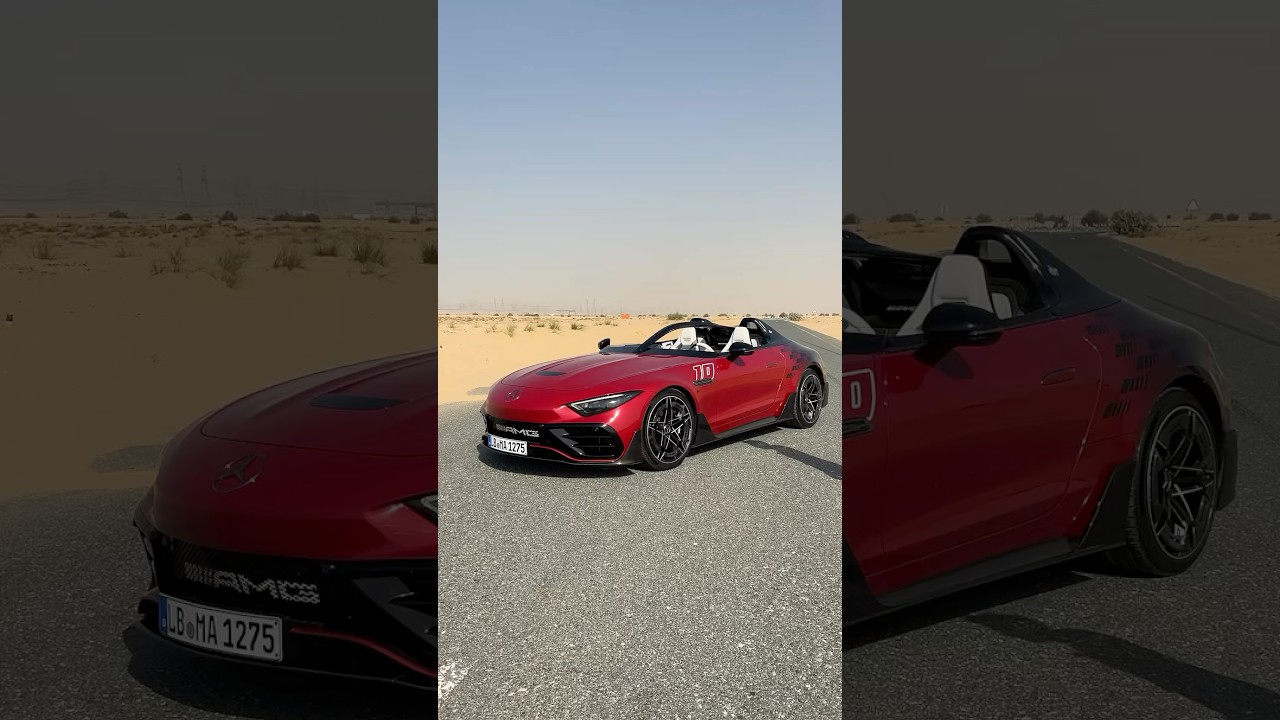 The first car in Mercedes-AMG’s ‘Mythos’ line 😱 #mercedes #supercars #cars