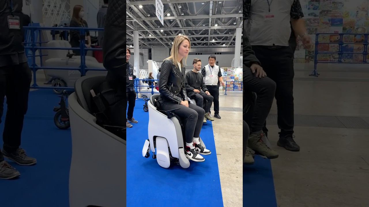 The Hands-Free Honda Wheelchair 😮 #japan #mobility #show