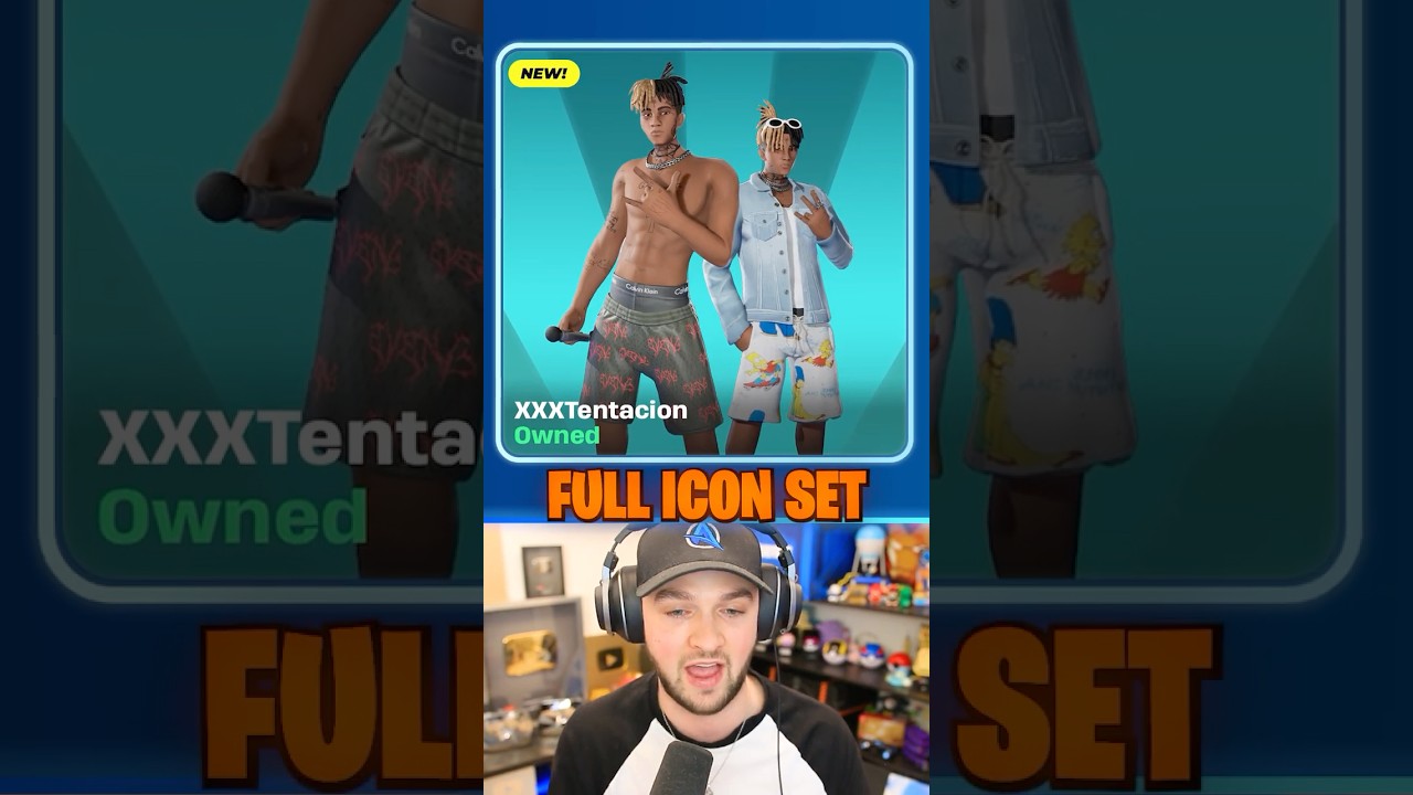 The *NEW* XXXTentacion Skin REVEALED!