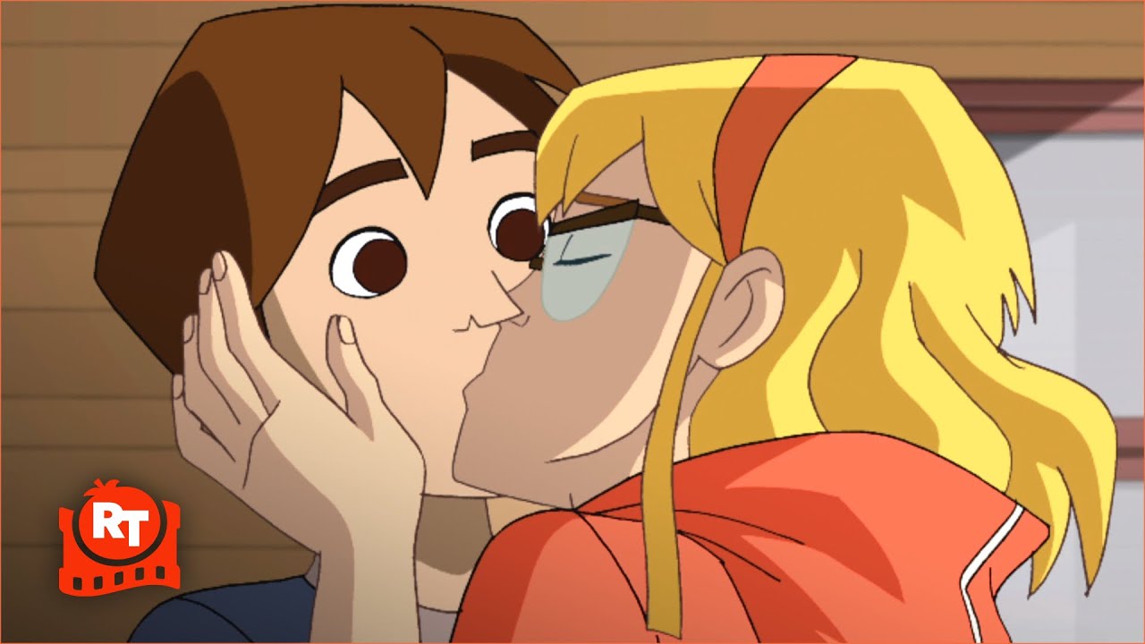 The Spectacular Spider-Man (2008) – Gwen Stacy Kisses Peter (S1E13) | Movieclips