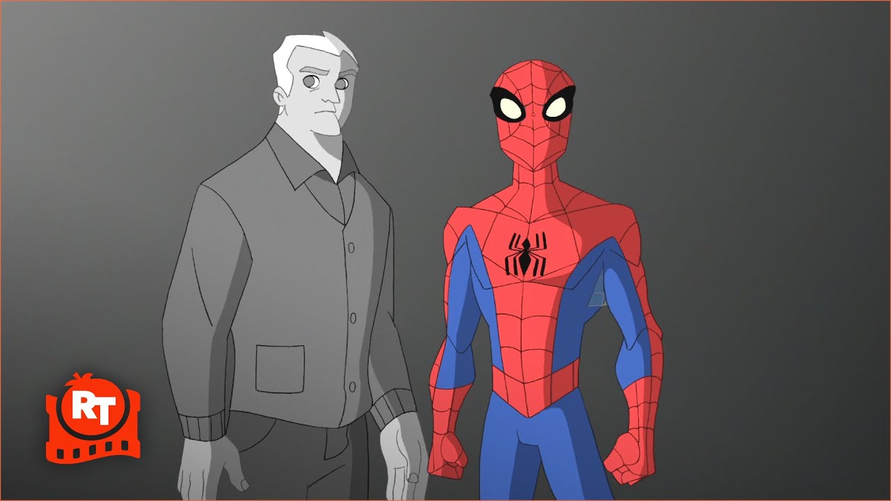 The Spectacular Spider-Man (2008) – Spider-Man & Uncle Ben Fight the Symbiote (S1E12) | Movieclips