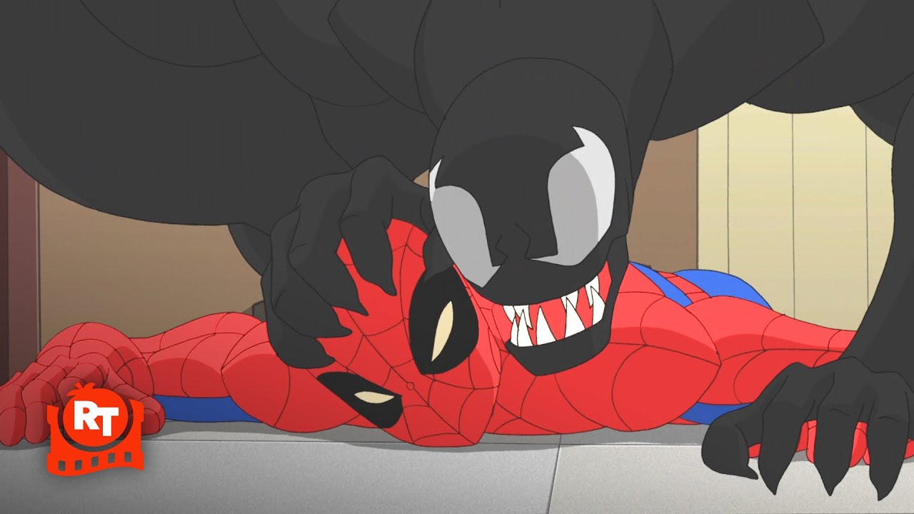 The Spectacular Spider-Man (2008) – Venom Attacks Spider-Man (S1E13) | Movieclips