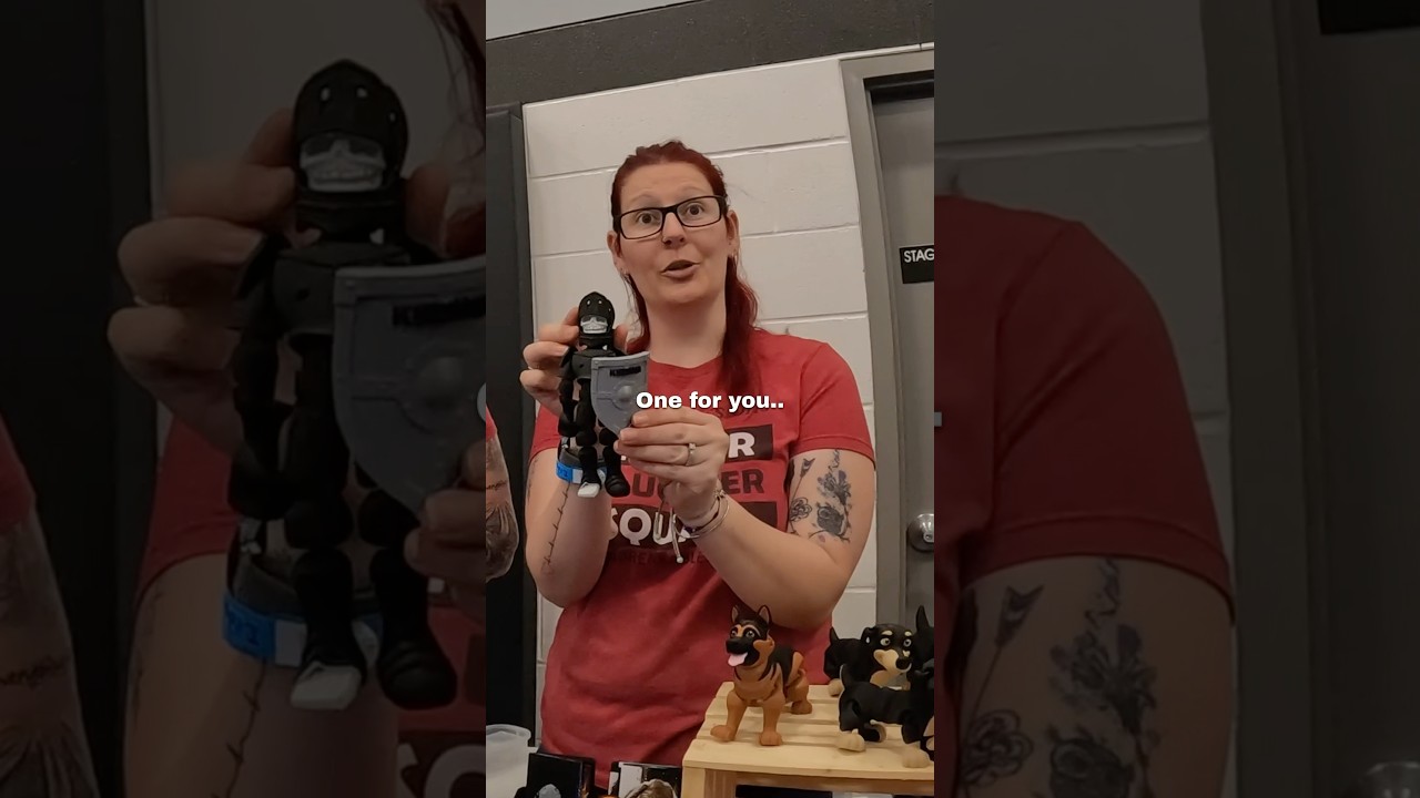 They made me an action figure 🥹❤️