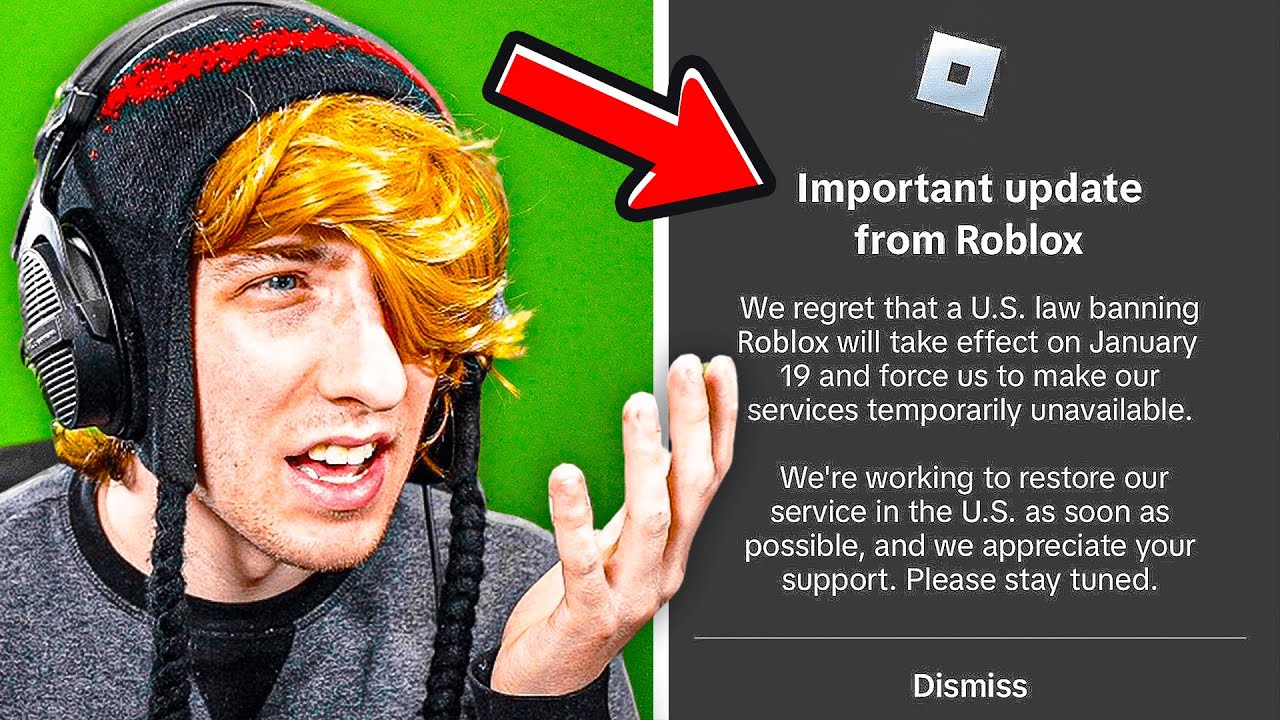 They’re Trying To Ban Roblox 😭