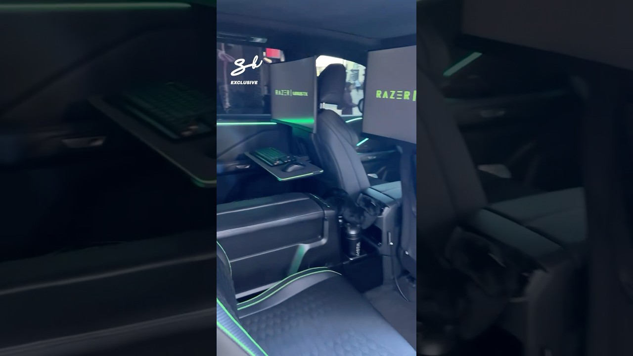 This is a gamer’s dream! 😮 #gaming #cars #tech