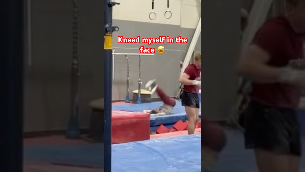This was so painful 🥲 #gymnastics #sports #fail #gym #gymnast #olympics #olympic #failscompilation