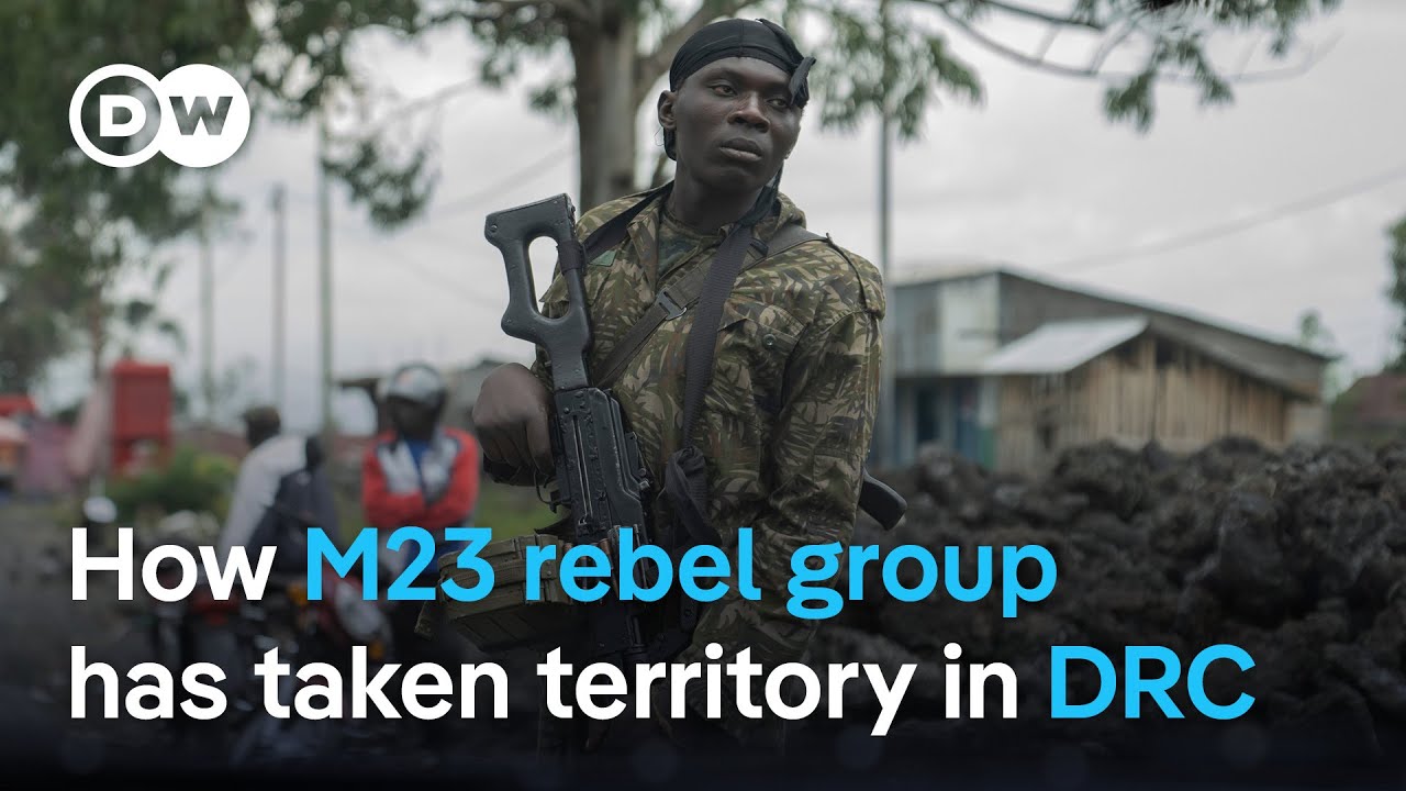 Thousands flee M23 rebel group in DRC following fresh fighting | DW News