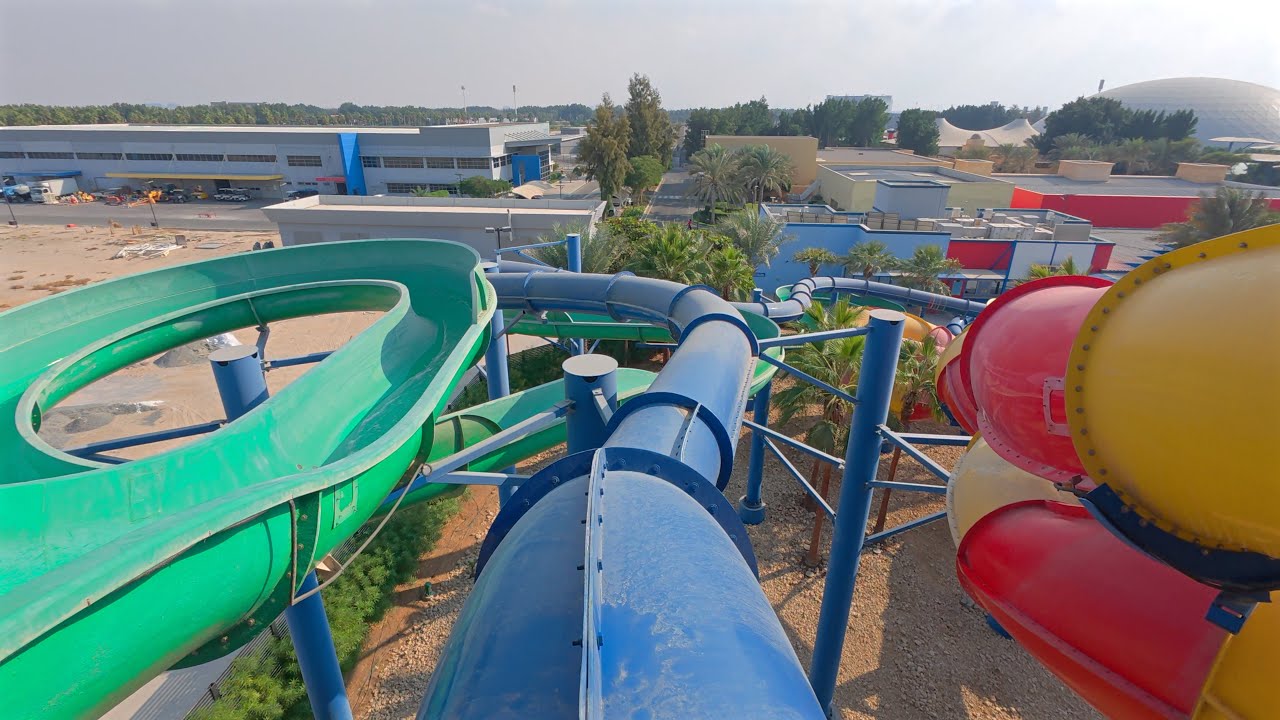 Tidal Tube Water Slide at Legoland Dubai 🇦🇪