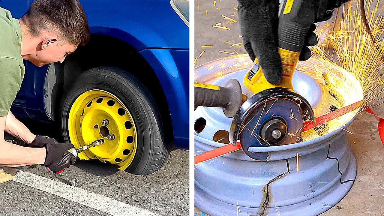 Tire Triumph: Restoring Wheels with Style and Fun