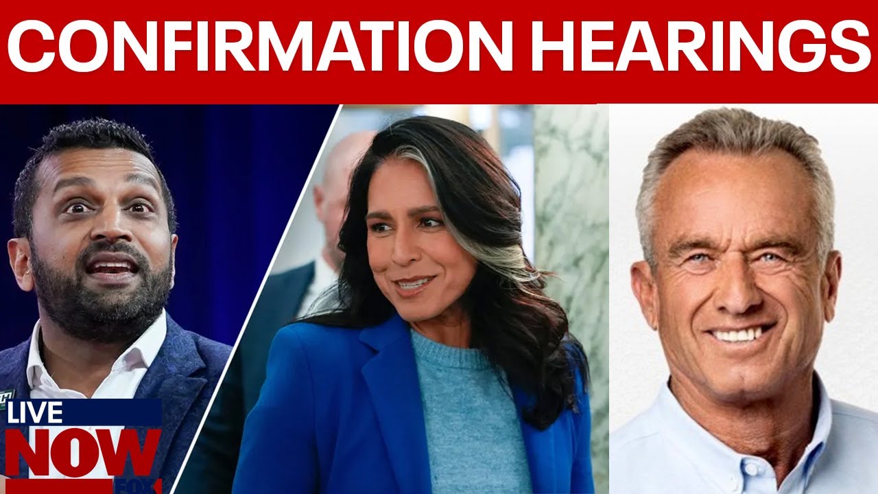 Trump cabinet picks: RFK Jr., Tulsi Gabbard,Kash Patel confirmation hearings | LiveNOW from FOX