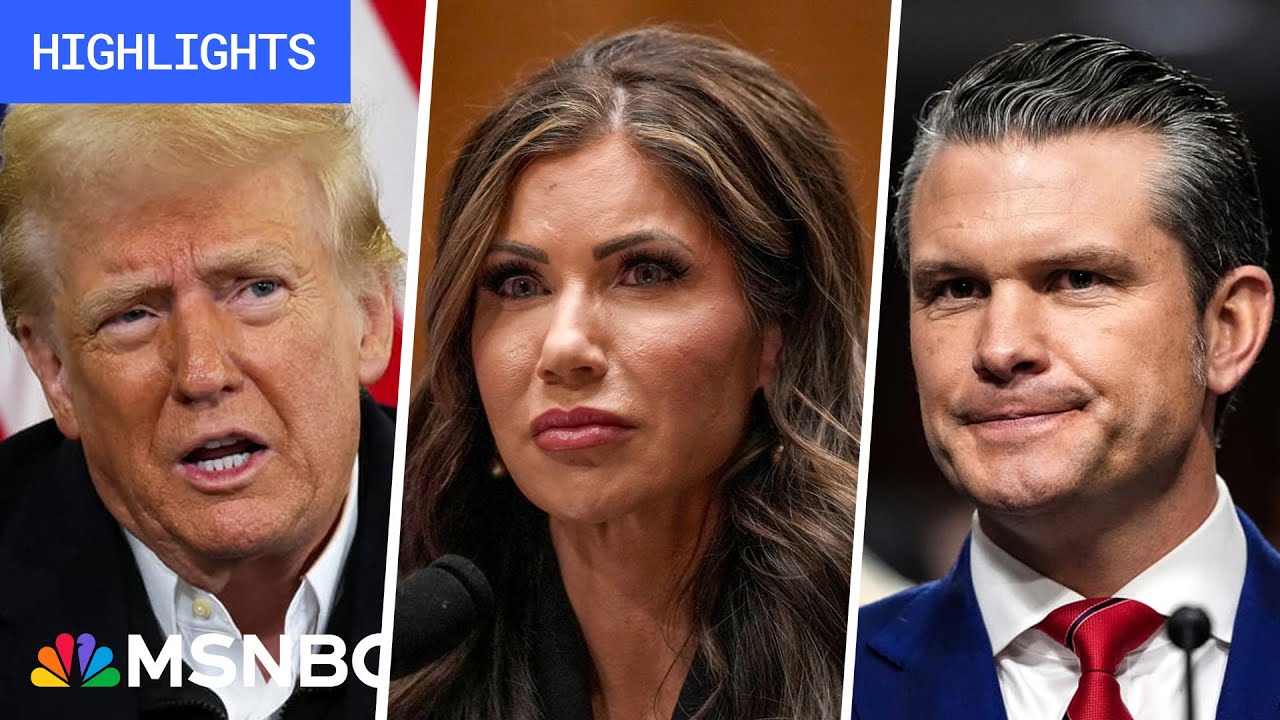 Trump fires at least a dozen inspectors general: Trump’s First 100 Days – Day 6 | MSNBC Highlights