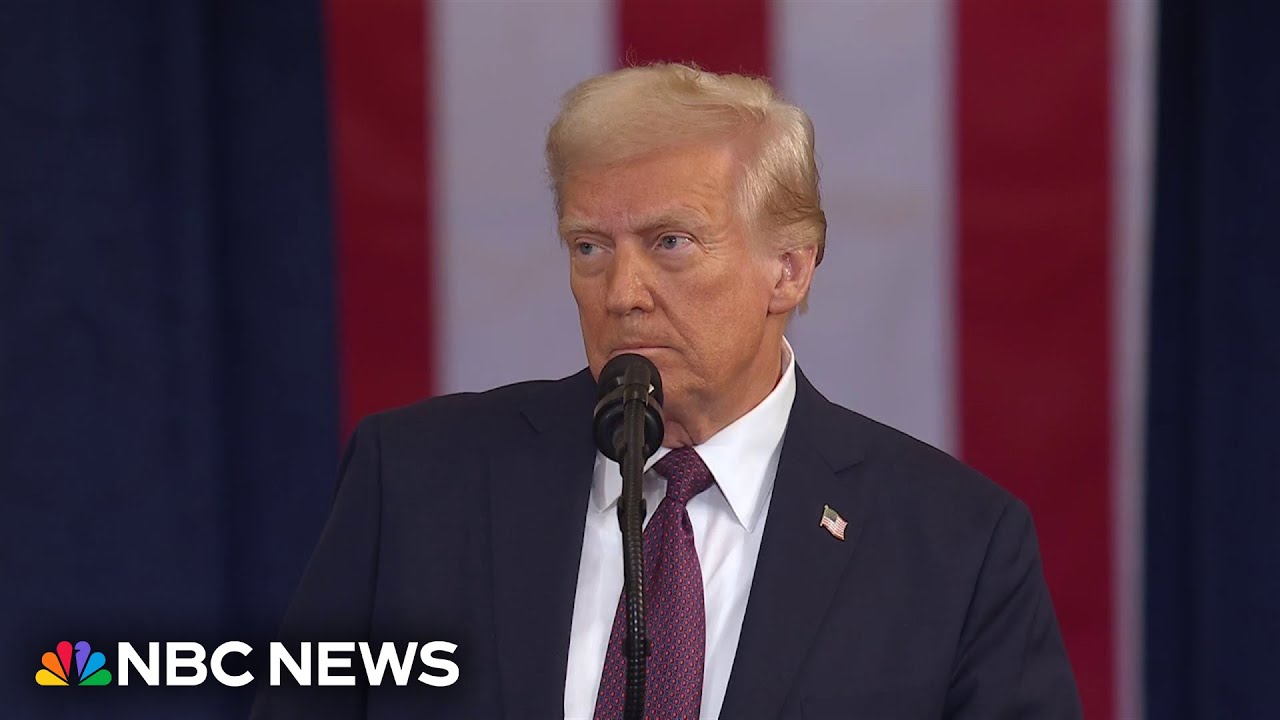 Trump lays out the vision and goals for his presidency