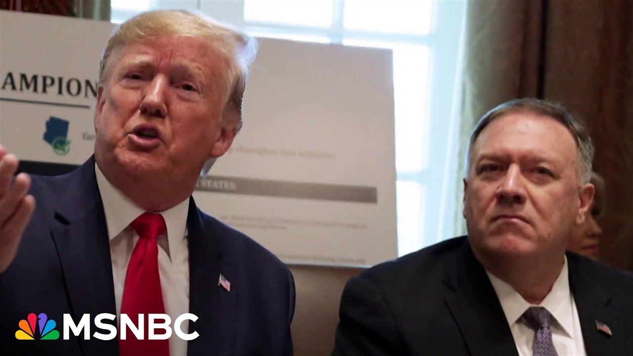 Trump strips security detail from former Secretary of State Mike Pompeo