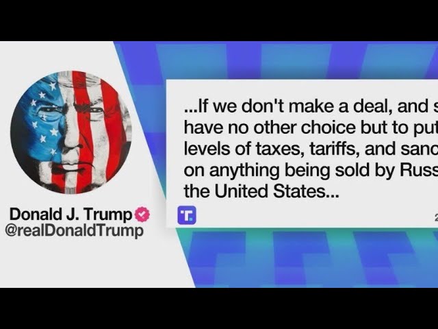 Trump threatens Russia with taxes, tariffs | FOX 5 News