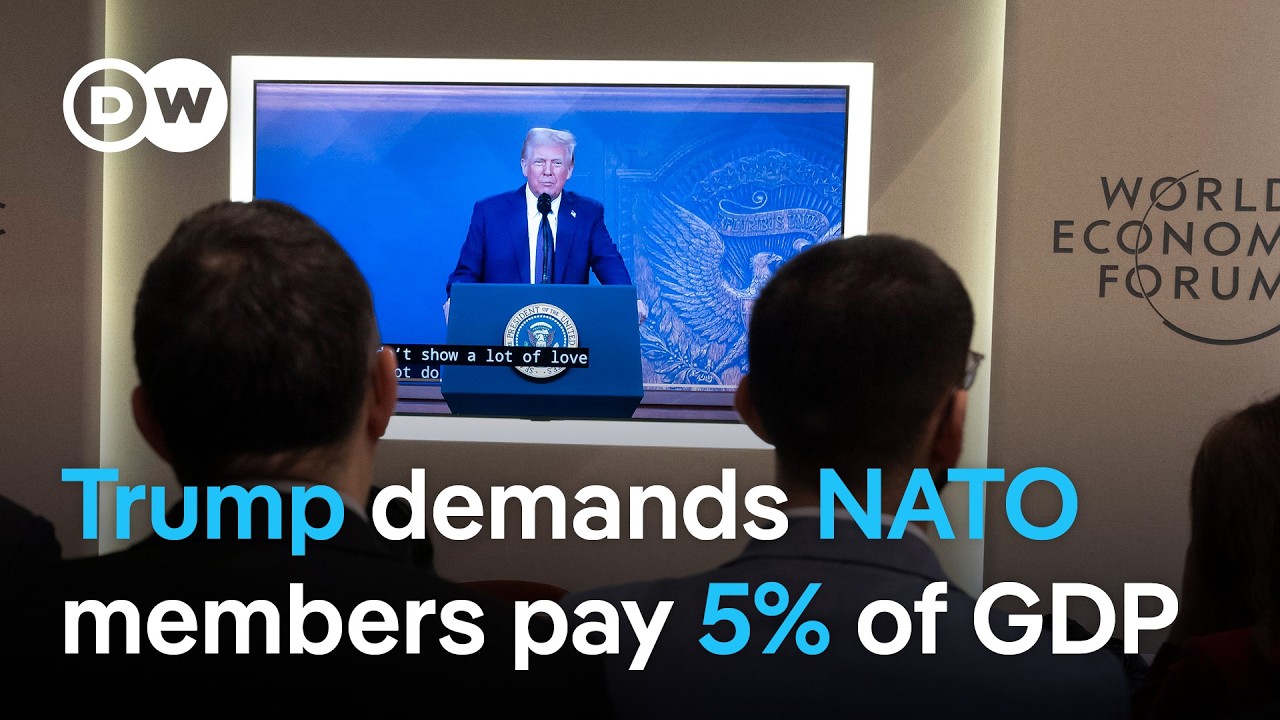 Trump’s Davos speech: What he now wants of NATO, and how tariff threats landed | DW News
