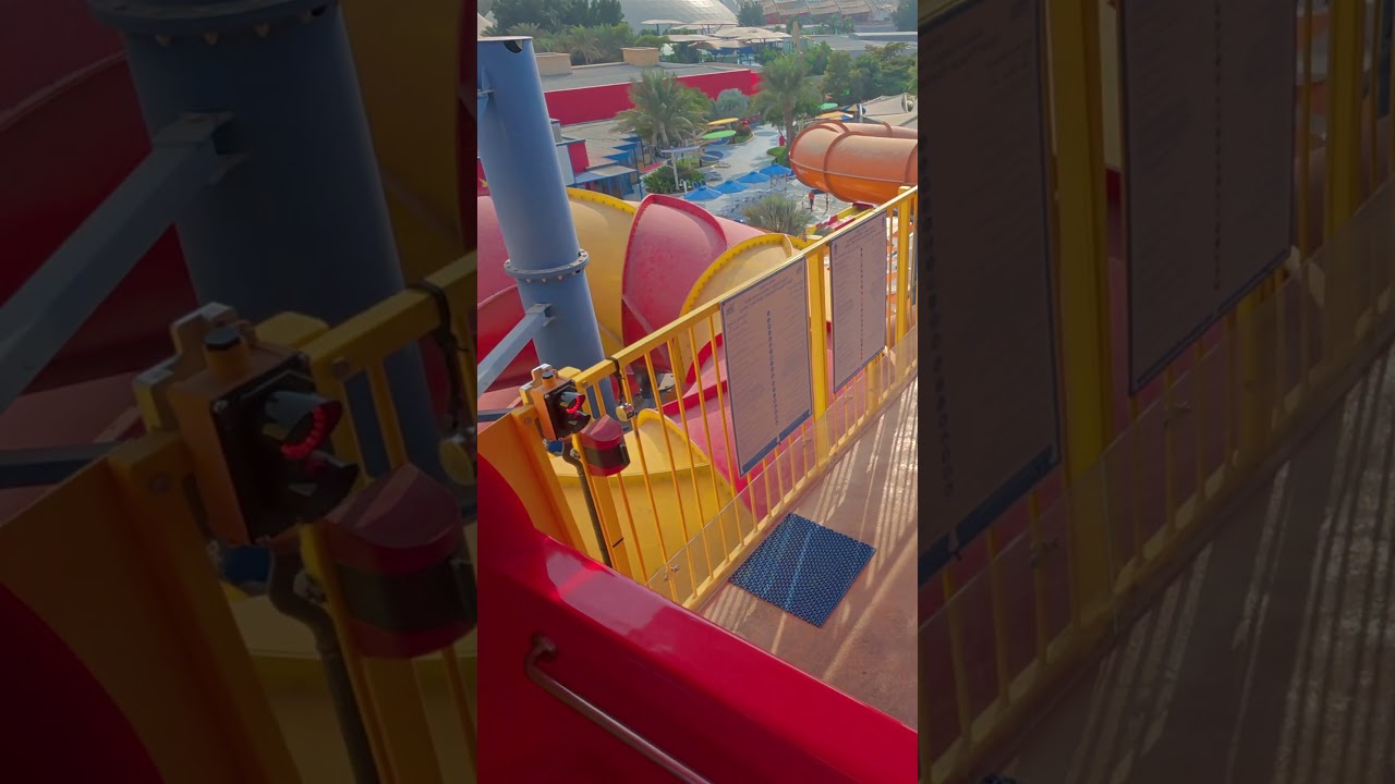 Twist ‘N’ Spin Water Slide at Legoland Dubai 🇦🇪