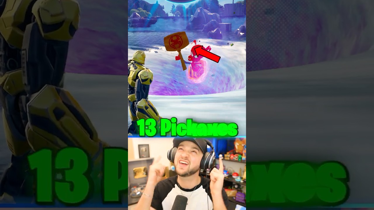 Using 13 Pickaxes in ONE GAME!