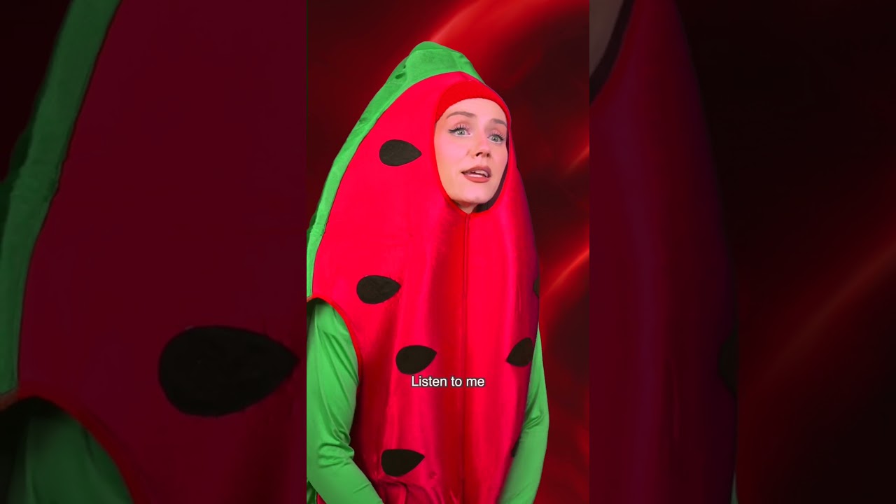 Watermelon enters the body 🍉