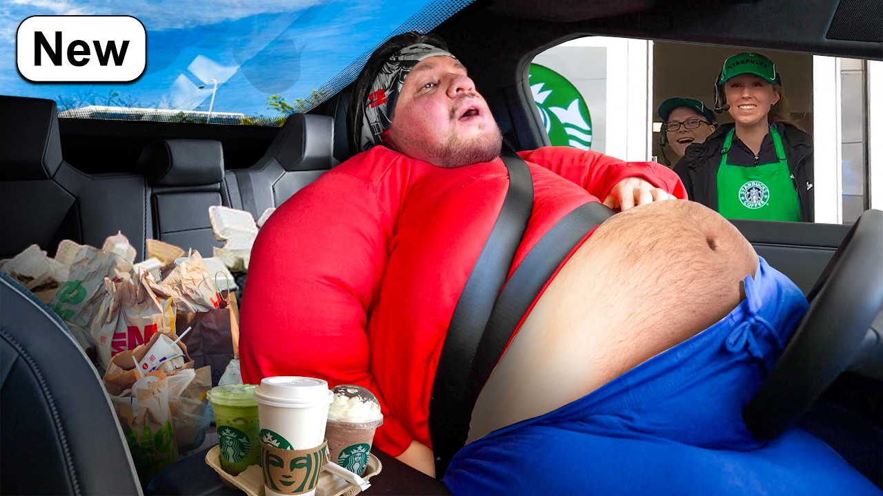 We Survived a Day in 400lb FAT SUITS