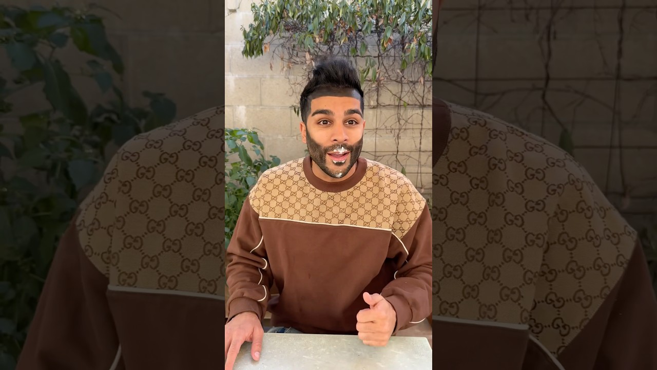 When guys paint their hairline