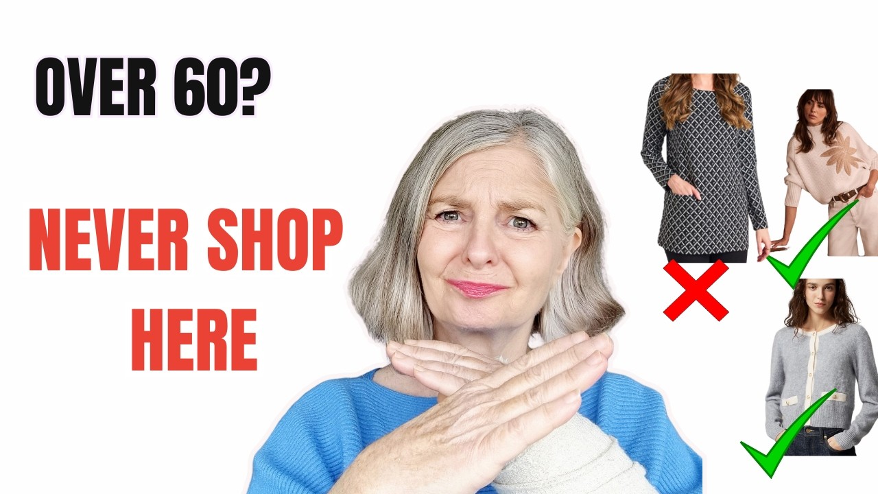 WHERE NOT TO SHOP OVER 60  * BEST CLOTHING STORES FOR WOMEN OVER 60*