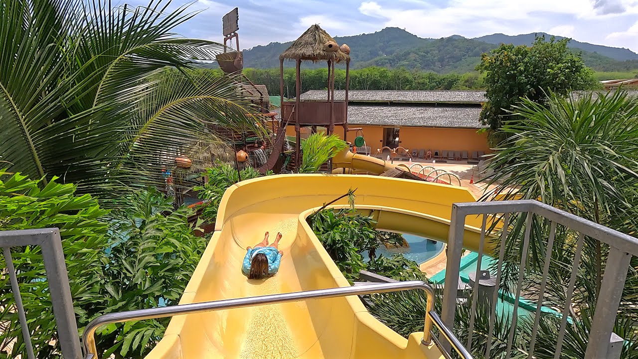 White Toboga Water Slide at Blue Tree Phuket 🇹🇭