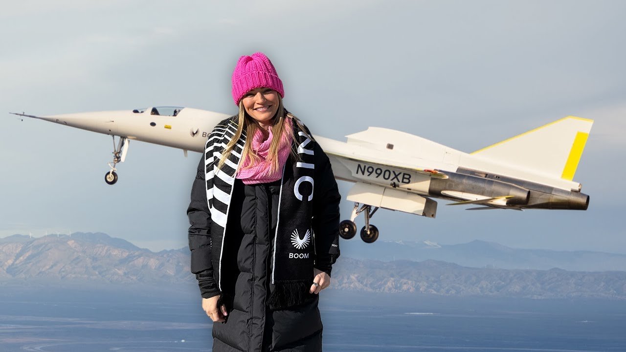 Witnessing history!! The first Supersonic flight for Boom’s XB-1!!!