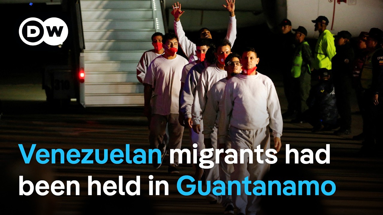 200 Venezuelan migrants who came to US arrive back home | DW News