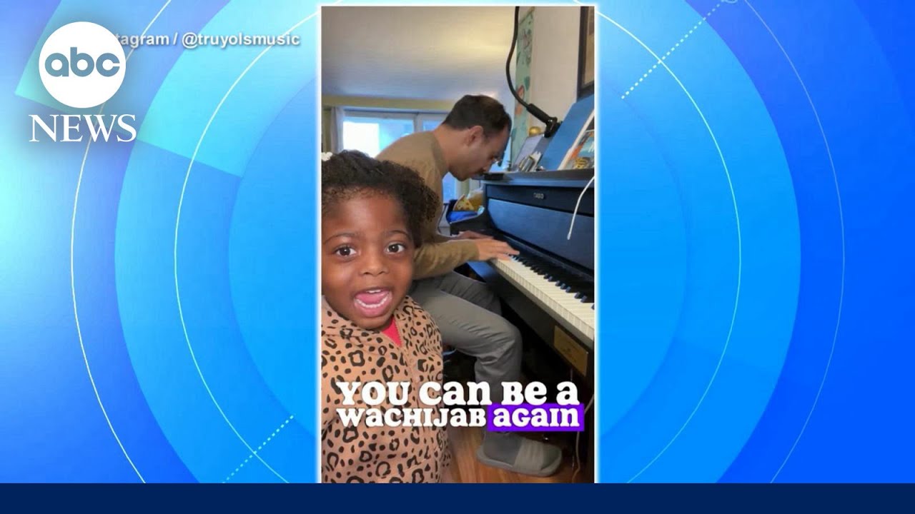 3-year-old singer creates her own songs, finds fame