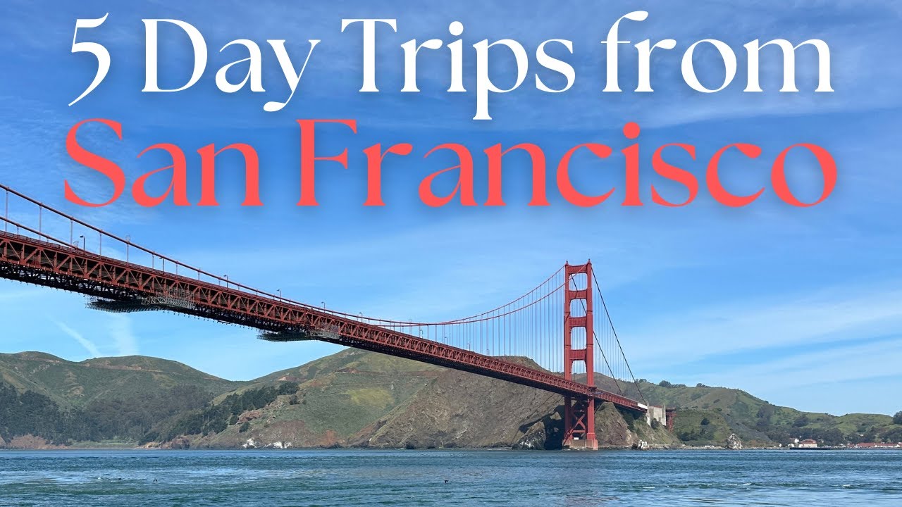 5 Day Trips from San Francisco: Half Moon Bay, Alcatraz, Sausalito, Muir Woods & Burlingame