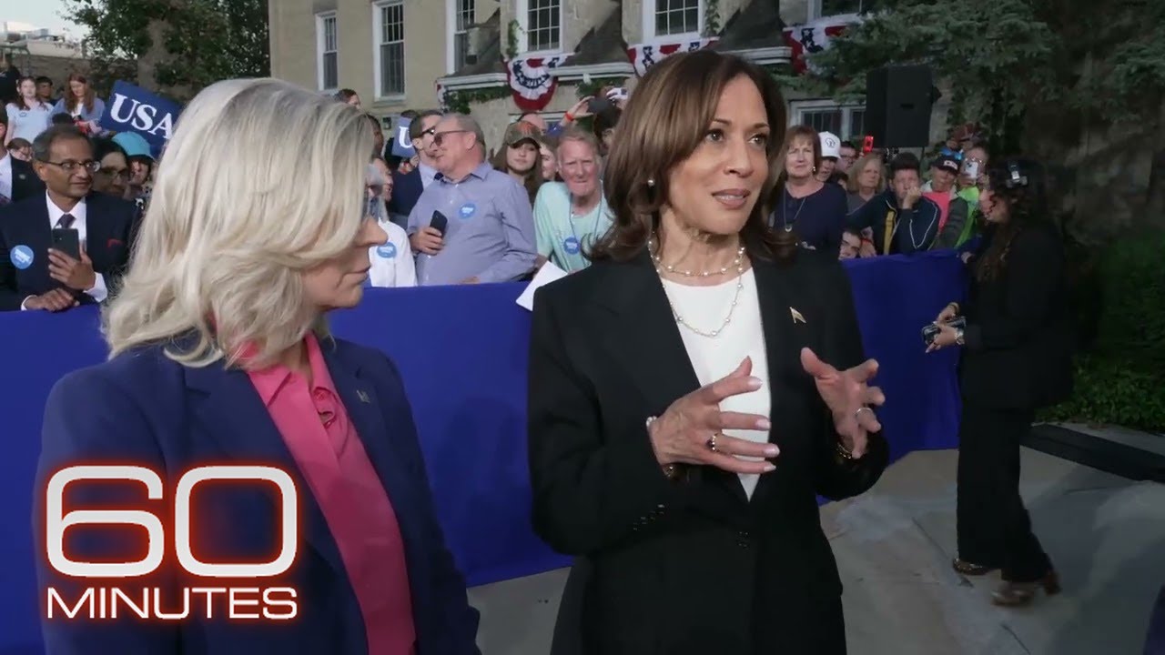 60 Minutes FCC Response: Unedited Video, Harris/Cheney interview
