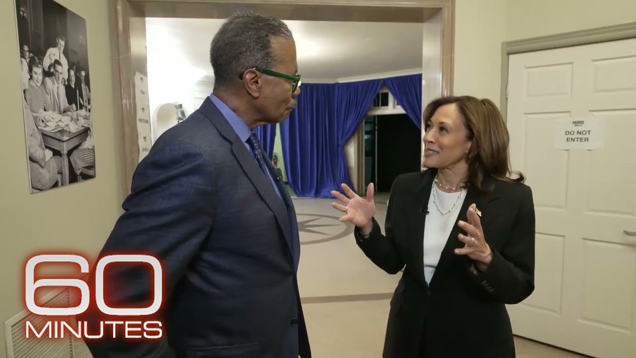 60 Minutes FCC Response: Unedited Video, Whitaker/Harris walk and talk