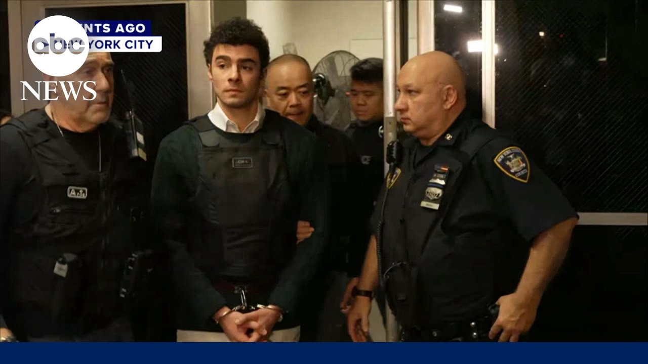 Accused CEO shooter Luigi Mangione appears in court